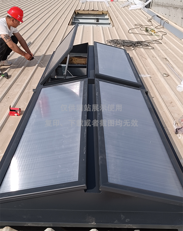 兰州王老吉生产车间城东排烟天窗