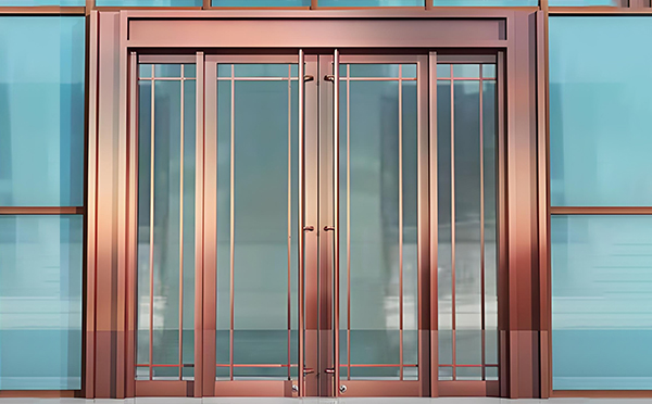 城东玻璃地弹门