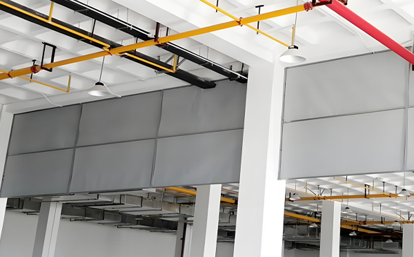 城东防火布挡烟垂壁