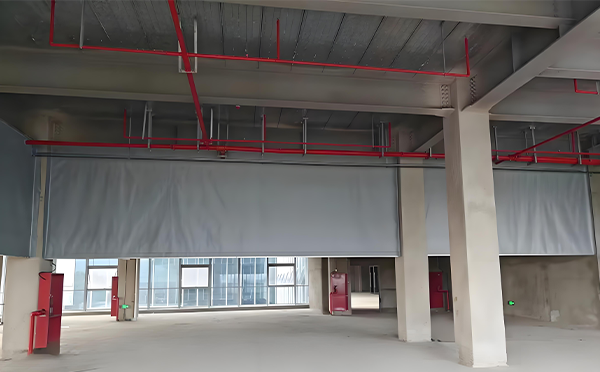 防火布城东挡烟垂壁 防火布城东挡烟垂壁