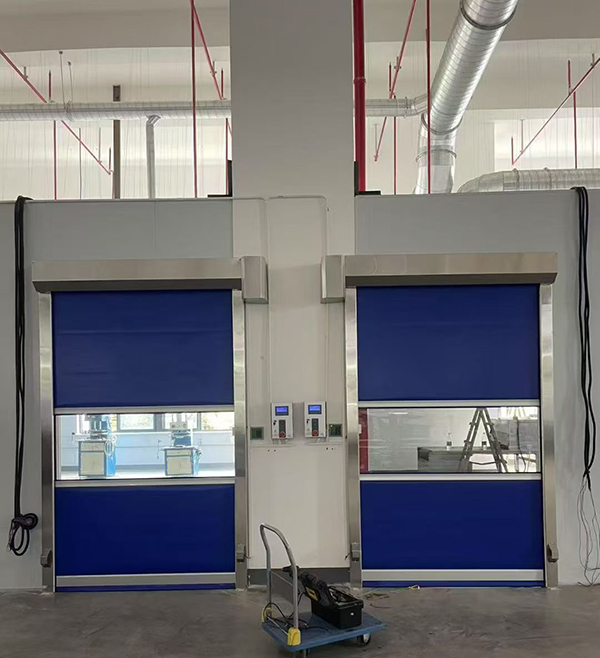 城东快速城东卷帘门助力食品加工车间环境升级
